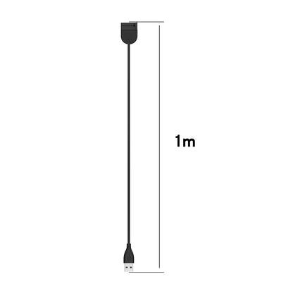 Techsuit TXC1 Charging Cable for Xiaomi Smart Band 7 / 6 / 5, USB-A, Black