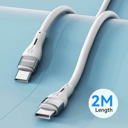 USB-C - USB-C Charging Cable WZK WSTCC2, 65W, 2m, White