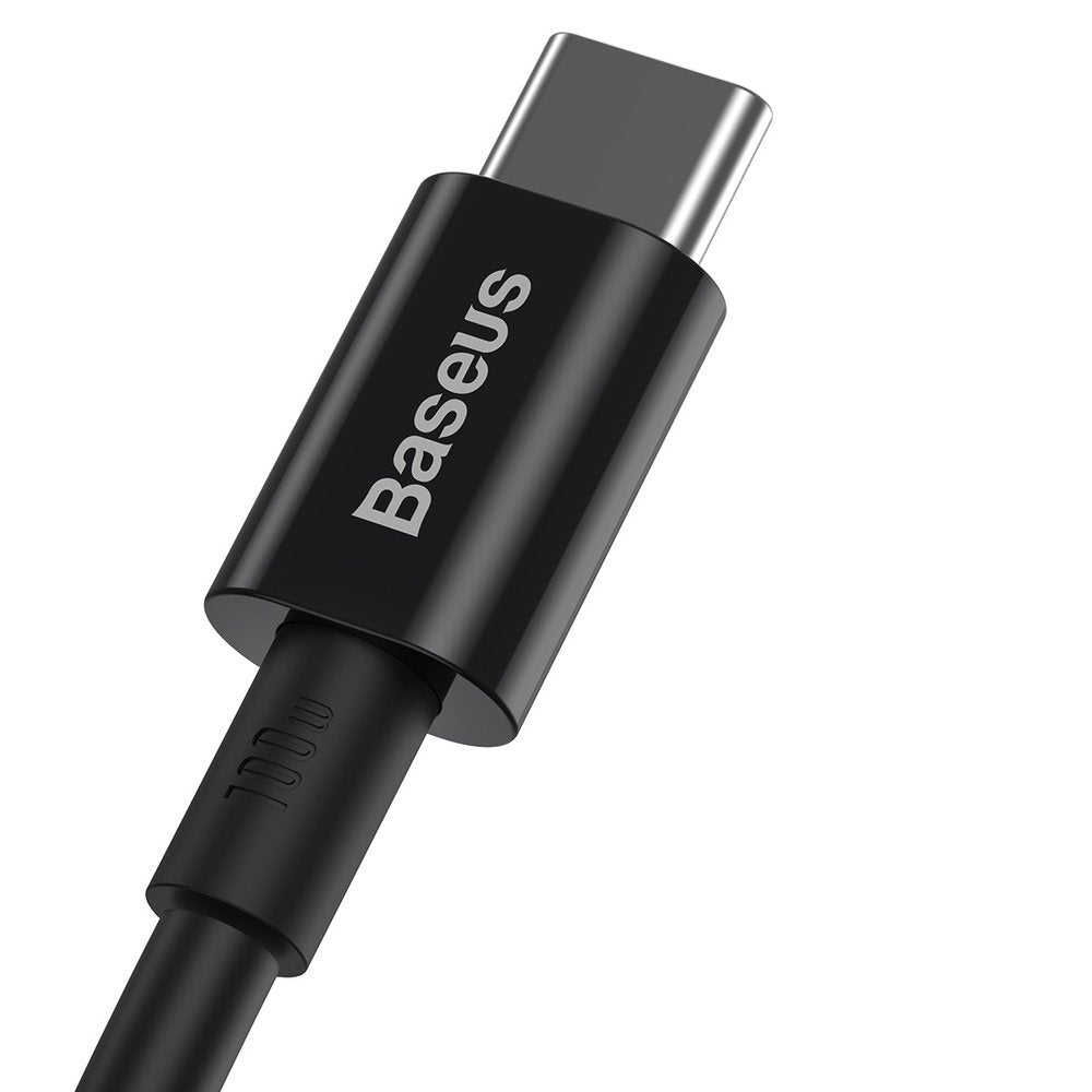 Data and Charging Cable USB-C - USB-C Baseus Superior Series, 100W, 2m, Black CATYS-C01