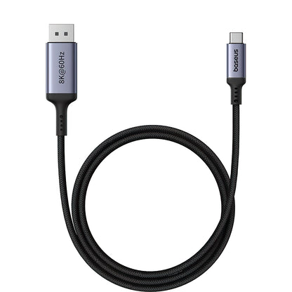 Audio and Video Cable USB-C - DisplayPort Baseus Ultra Clarity, 8K, 1.5m, Black B0063370D111-00