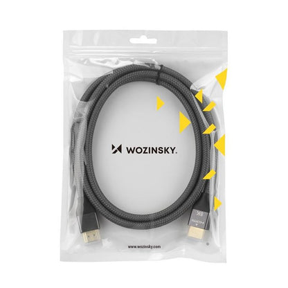 WZK Ultraboost Video Cable, HDMI - HDMI, 8K, 3m, Gray WHDMI-30 