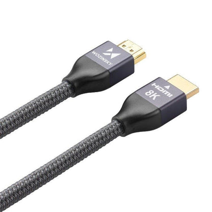 WZK Ultraboost Video Cable, HDMI - HDMI, 8K, 3m, Gray WHDMI-30