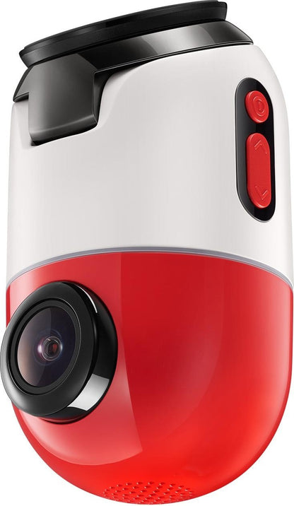 Car Camera 70mai Dash Cam Omni 360 X200, 1080P, 128Gb, ​​Wi-Fi, GPS, AI, Voice Control, 1.2inch Display, Rosie X200-128-RED