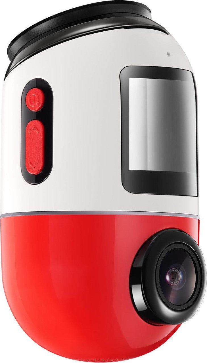 Car Camera 70mai Dash Cam Omni 360 X200, 1080P, 64Gb, Wi-Fi, GPS, AI, Voice Control, 1.2inch Display, Rosie X200-64-RED