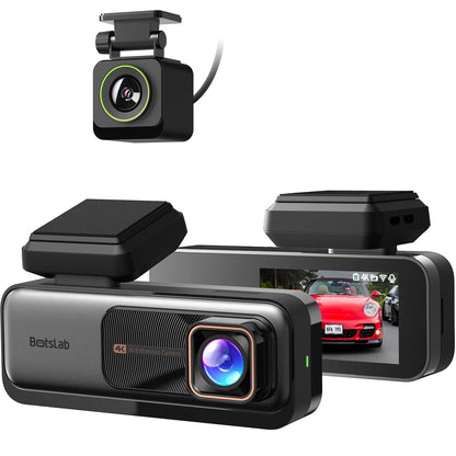 Botslab G980H Rear Front Car Camera, 4K, Wi-Fi, GPS, 2.45inch Display