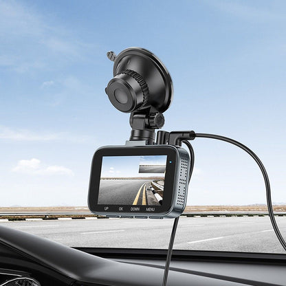 HOCO Driving DV6 Front Rear Car Camera, 1080P, 3inch Display