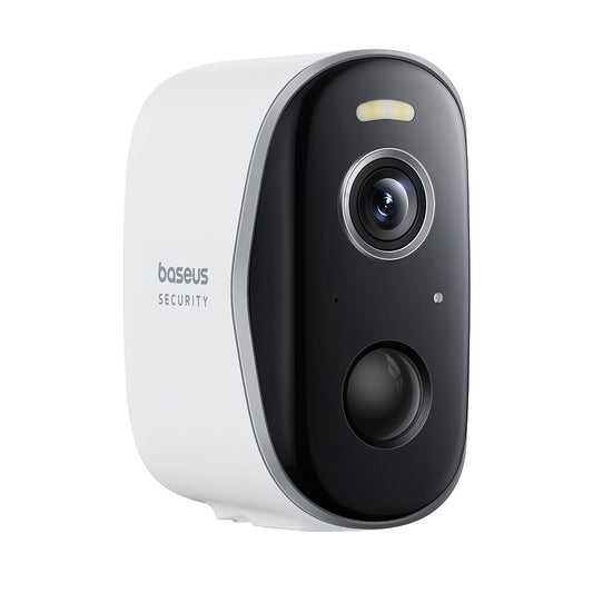 Baseus N1 Surveillance Camera, Wi-Fi, 2K, IP67, Outdoor, White S0TZ002130