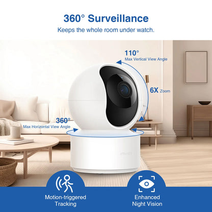 iMILAB C21 MI Surveillance Camera, Wi-Fi, 2.5K, Indoor