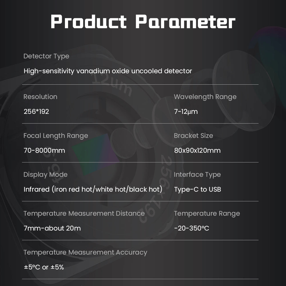 Forward and Master Thermal Camera