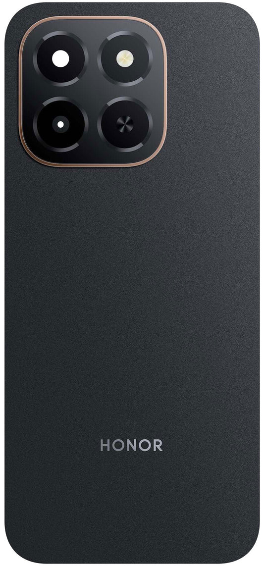 Honor X6c Battery Cover, Black (Midnight Black), Service Pack 9707ABYE