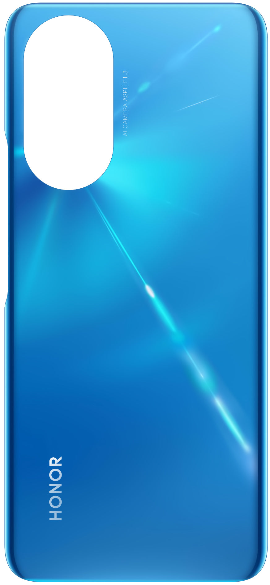 Honor X7 Battery Cover, Ocean Blue