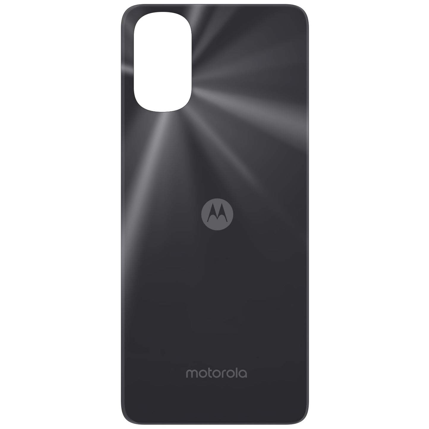 Motorola Moto G22 Battery Cover, Black (Cosmic Black)