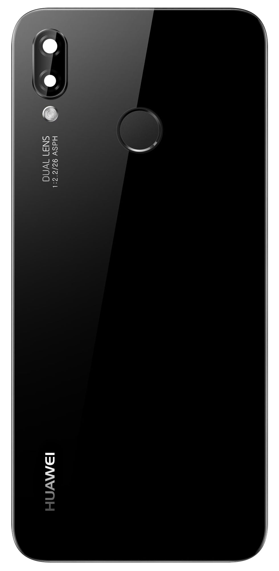 Huawei P20 Lite Battery Cover, Black, Swap