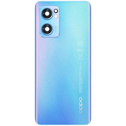 Battery Cover Oppo Find X5 Lite / Reno7 5G, Blue (Startrails Blue), Service Pack 4150029