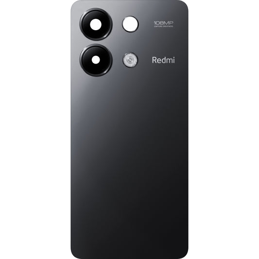 Xiaomi Redmi Note 13 4G Battery Cover, Black (Midnight Black), Service Pack 5600040N7N00