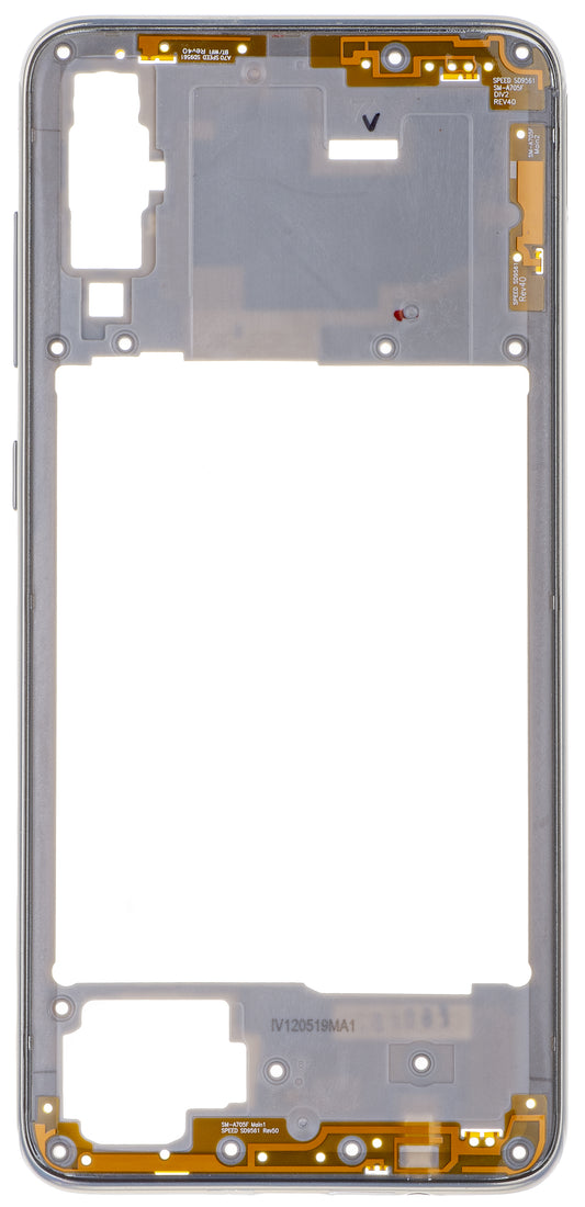 Samsung Galaxy A70 A705 Middle Housing, Silver