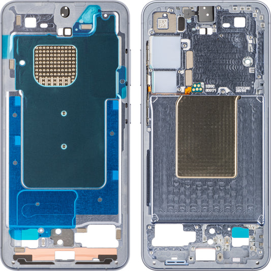 Half Case Samsung Galaxy S24 S921, Blue (Sapphire Blue), Service Pack GH82-3343418F 