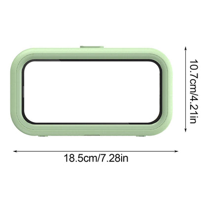 Techsuit LC-999 Wall Case with Touch Membrane for Phone, Waterproof, White Gold