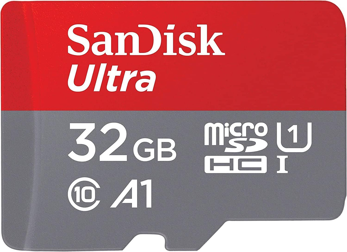 SanDisk Ultra microSDHC Memory Card, 32Gb, Class 10 / UHS-1 U1 SDSQUA4-032G-GN6MN