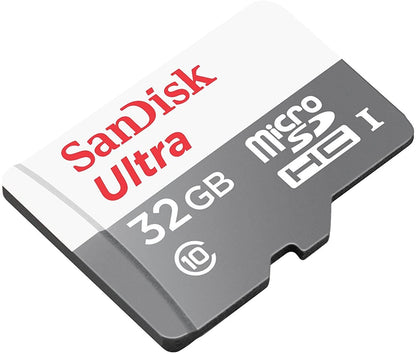 microSDHC SanDisk Ultra Android Memory Card, 32Gb, Class 10 / UHS-1 U1 SDSQUNR-032G-GN3MN