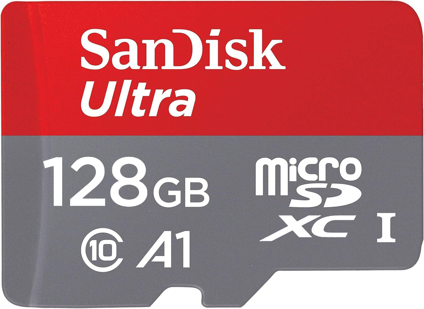 SanDisk Ultra microSDXC Memory Card, 128Gb, ​​Class 10 / UHS-1 U1 SDSQUAB-128G-GN6MN