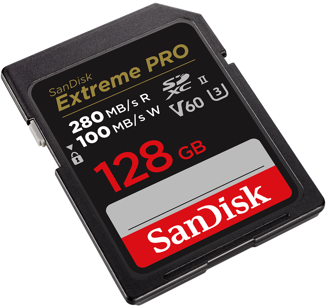 SanDisk Extreme Pro SDXC Memory Card, 128GB, Class 10 / UHS-2 U3 SDSDXEP-128G-GN4IN