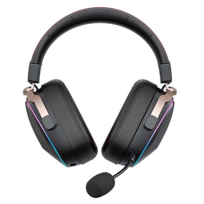 HAVIT H2039BG Wireless Gaming Headphones, RGB, BT / Wi-Fi / Wired, Black Ochre