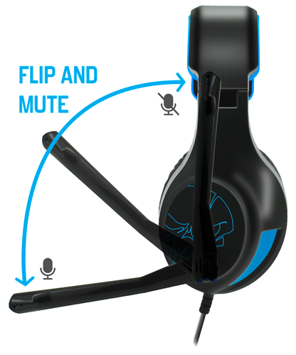 Headphones 3.5mm Spirit of Gamer ELITE-H20, Black MIC-EH20