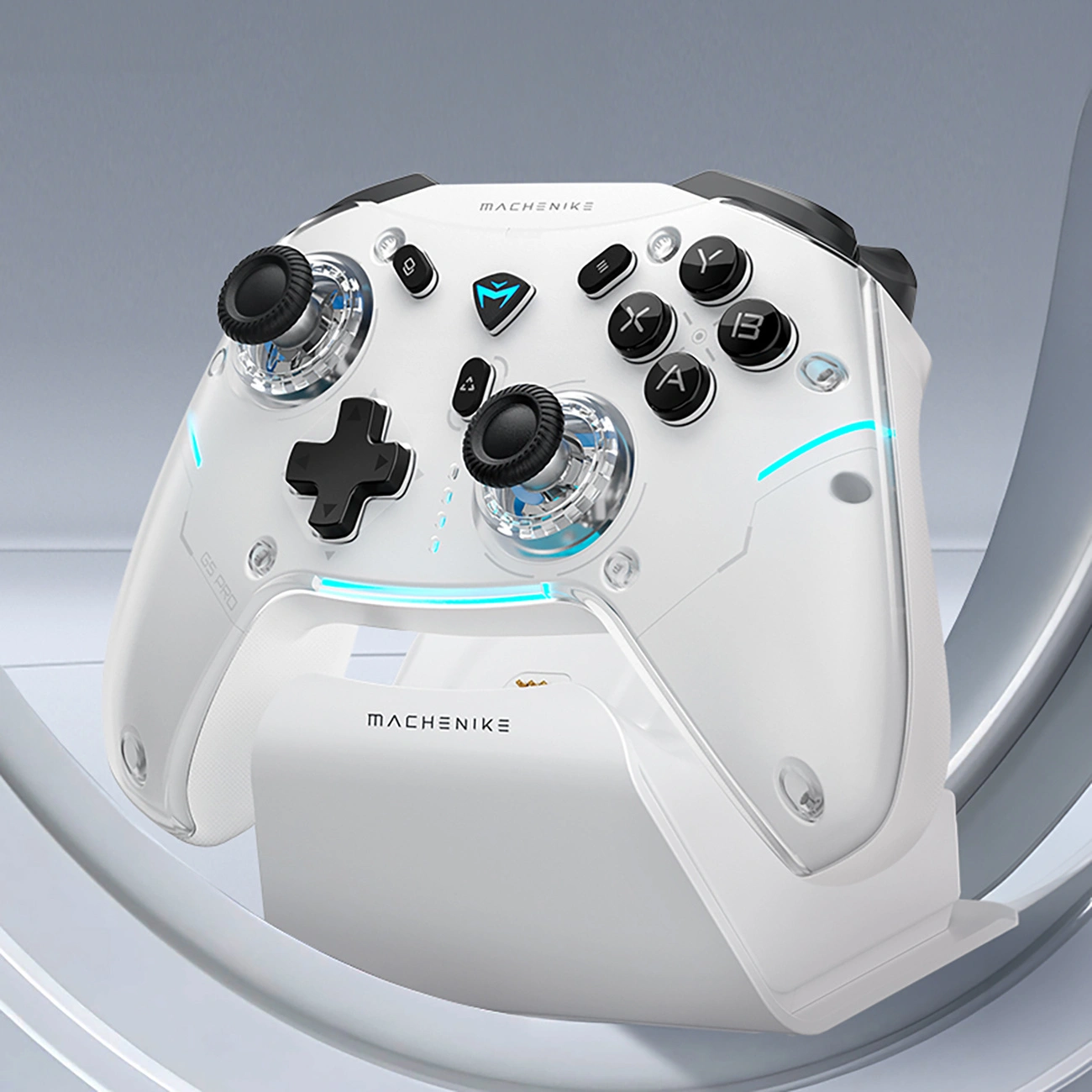 Machenike G5Pro Max Controller with Charging Dock, White