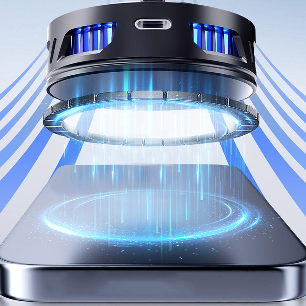 Techsuit SL18 Gaming Phone Cooler, Black
