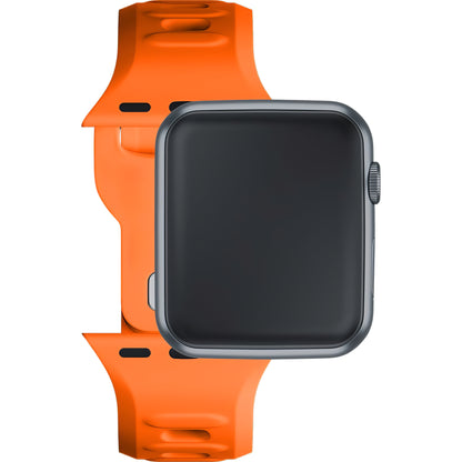 3MK Silicone Strap for Apple Watch 41mm / 40mm / 38mm Series, Orange