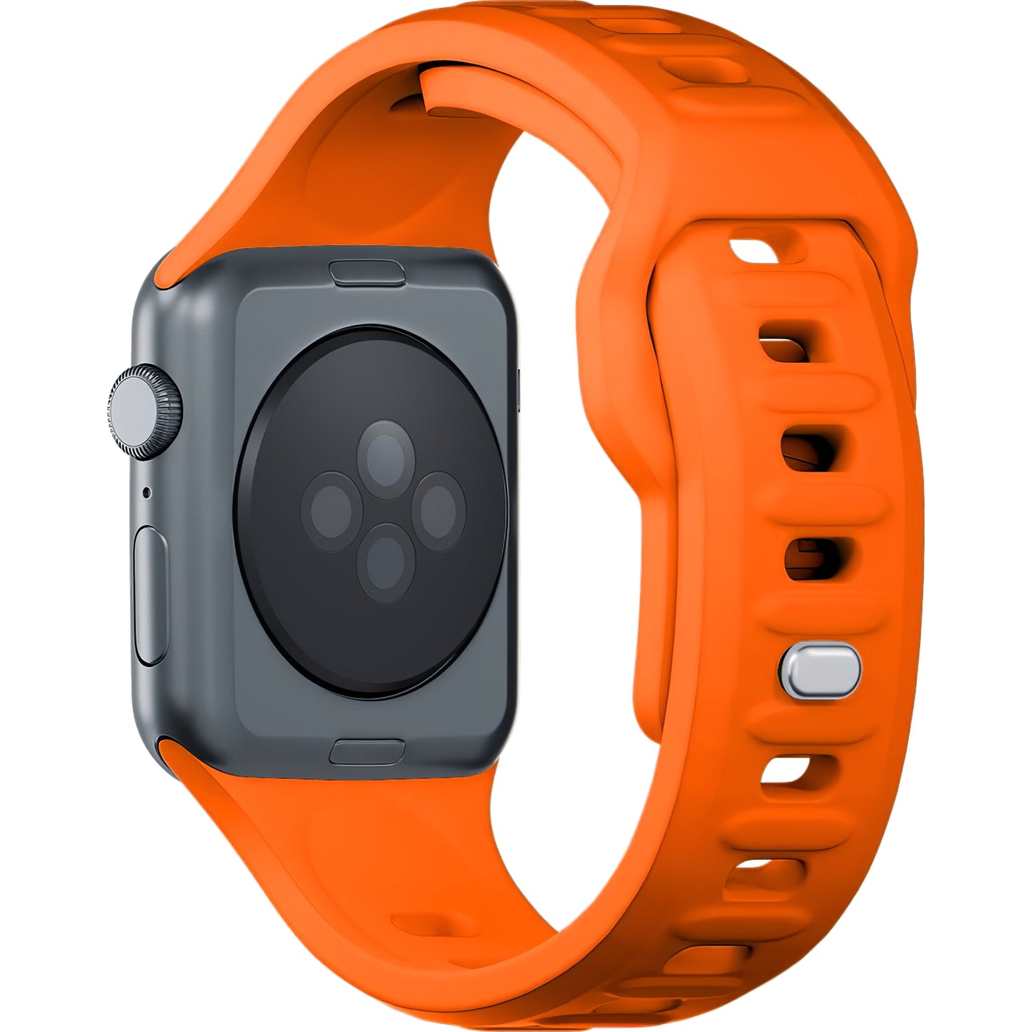 3MK Silicone Strap for Apple Watch 41mm / 40mm / 38mm Series, Orange