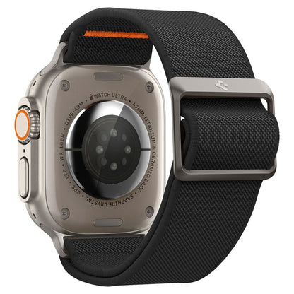 Spigen Fit Lite Ultra Strap for Apple Watch 49mm / 46mm / 45mm / 44mm / 42mm Series, Black AMP05983