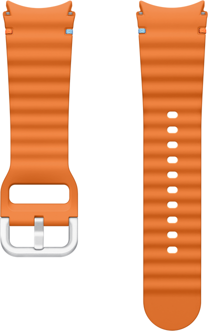 Sports Band for Samsung Galaxy Watch7 / Watch FE / Watch6 / Watch5 / Watch4 Series, S/M, Orange ET-SNL30SOEGEU