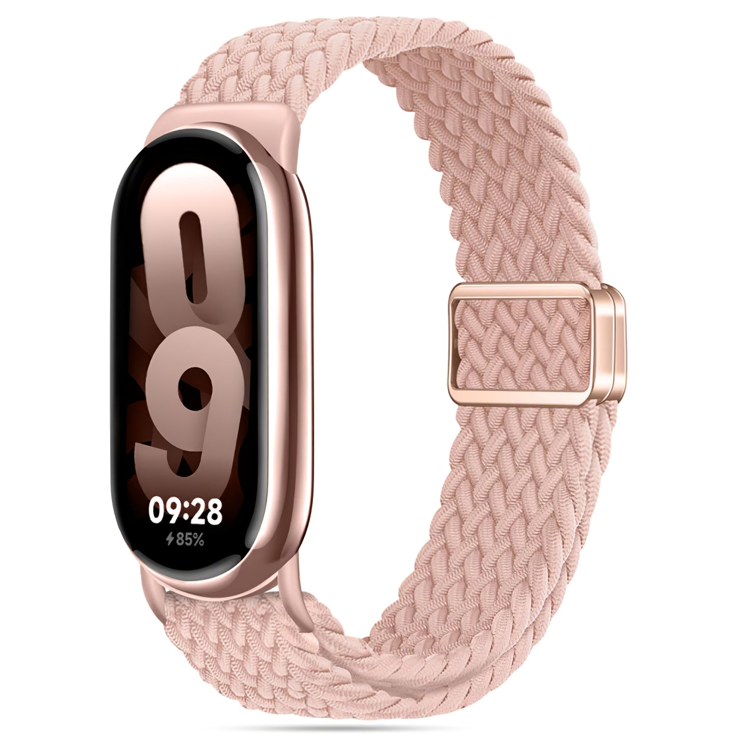 Tech-Protect NylonMag Strap for Xiaomi Smart Band 8 / 9, Pink