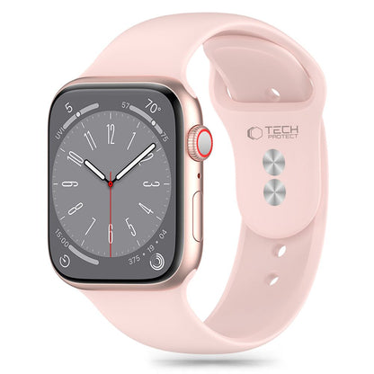 Tech-Protect Silicone Strap for Apple Watch 41mm / 40mm / 38mm Series, Pink