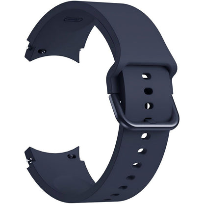 Tech-Protect Silicone Strap for Samsung Galaxy Watch7 / Watch FE / Watch6 / Watch5 / Watch4 Series, Navy Blue