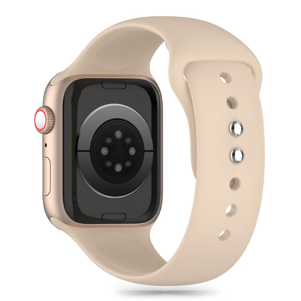 Tech-Protect Silicone Strap for Apple Watch 41mm / 40mm / 38mm Series, Beige