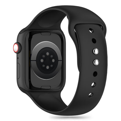 Tech-Protect Silicone Strap for Apple Watch 49mm / 45mm / 44mm / 42mm Series, Black