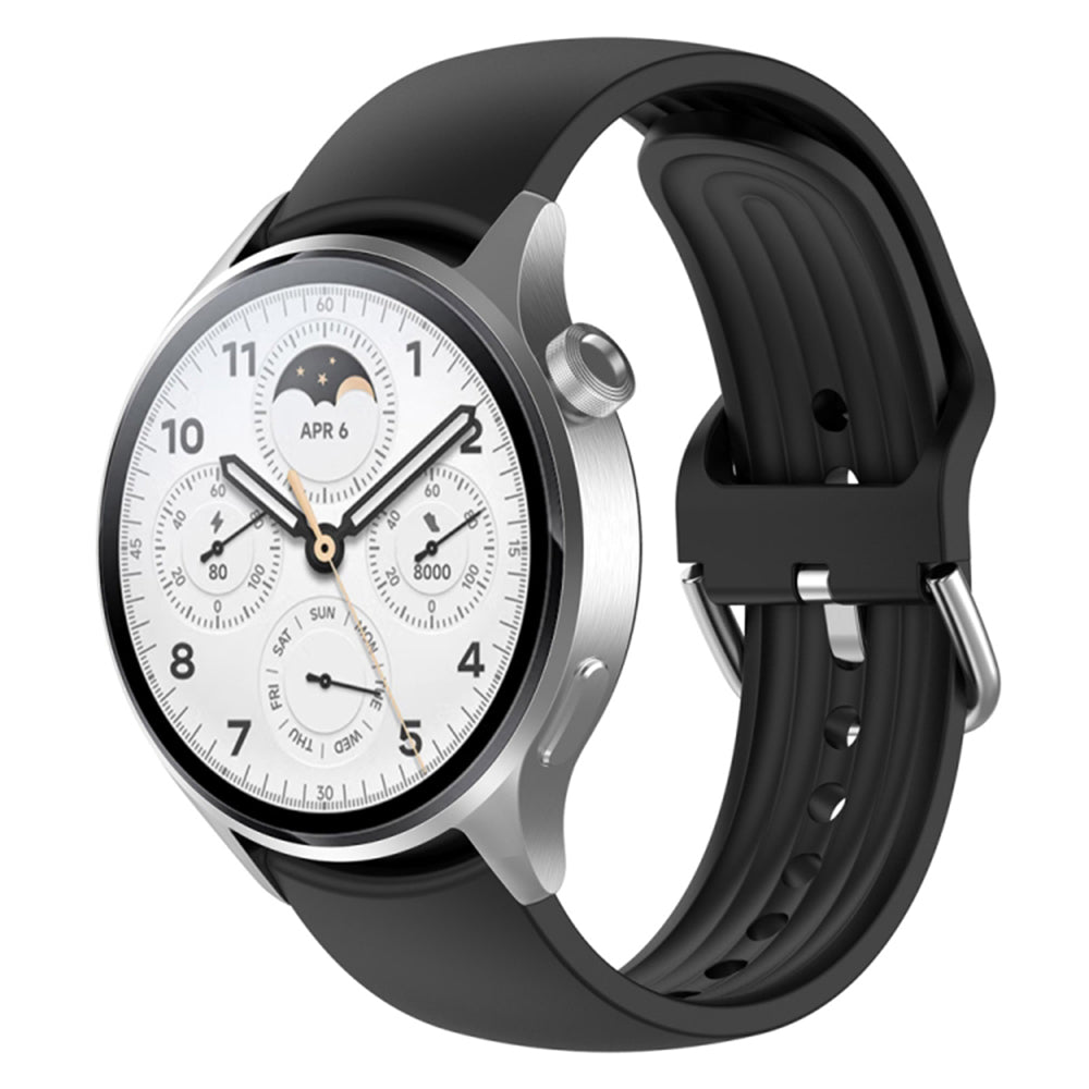 Techsuit W003 Strap for Huawei Watch / Xiaomi Watch Series, 22mm, Black