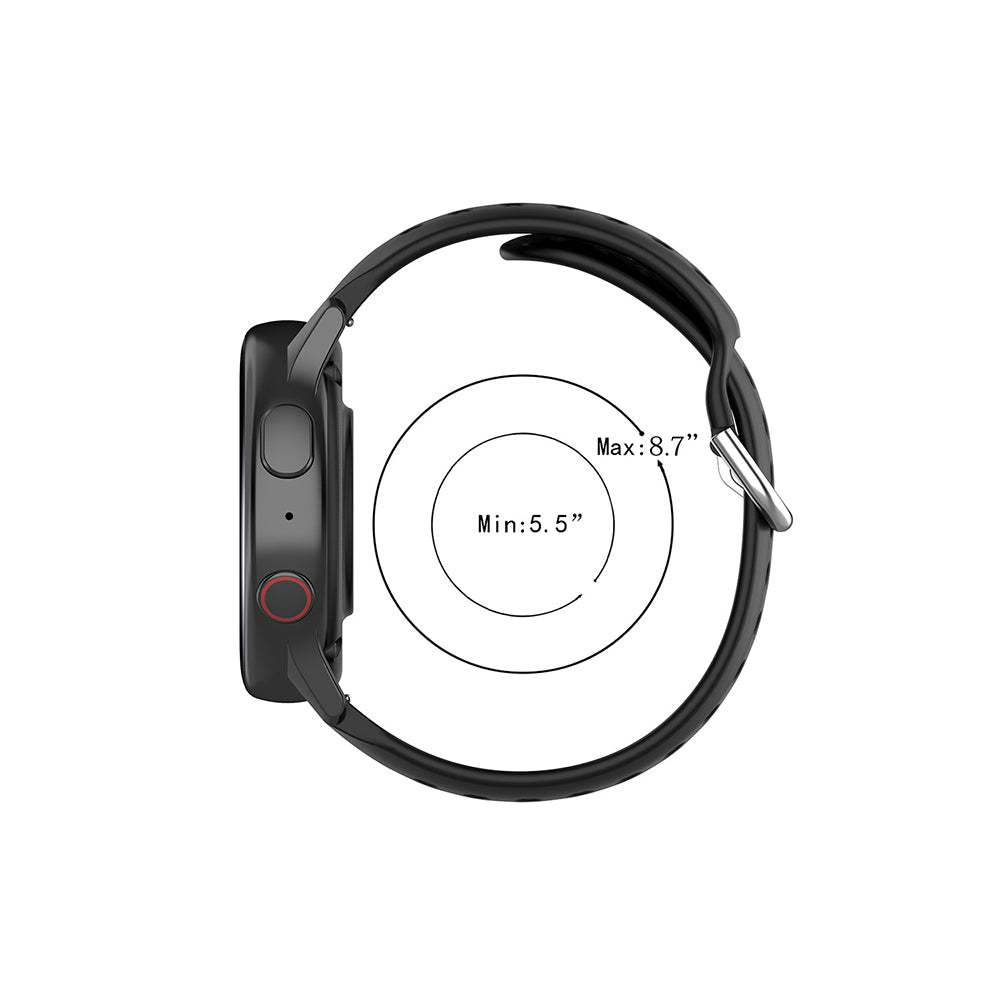 Techsuit W004 Strap for Samsung Galaxy Watch / Huawei Watch Series, 20mm, Pink