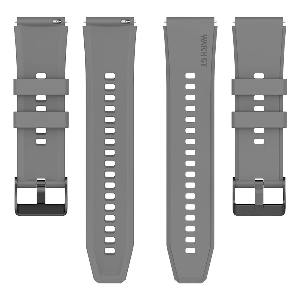 Techsuit W026 Strap for Samsung Galaxy Watch / Huawei Watch Series, 20mm, Grey