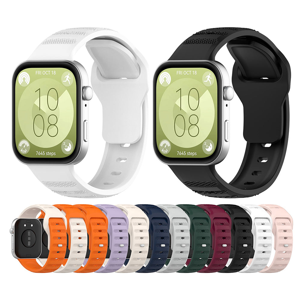 Techsuit W050 Strap for Huawei Watch Fit 4 Pro / Watch Fit 4 / Watch Fit 3, Black