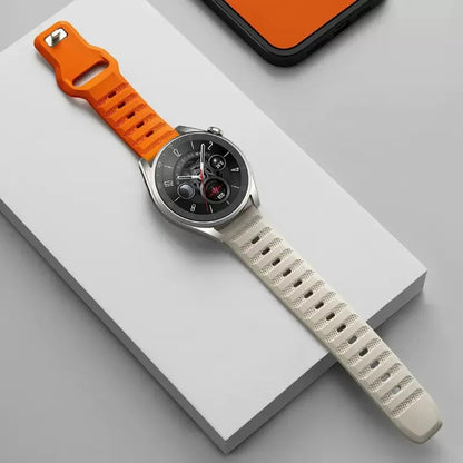 Techsuit W050 Strap for Samsung Galaxy Watch / Huawei Watch Series, 20mm, Orange