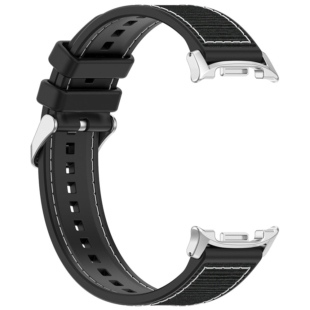 Techsuit W051 Strap for Samsung Galaxy Watch 8 Classic / Watch8 44mm / Watch 8 40mm, Black