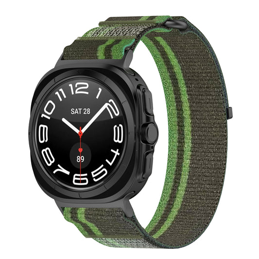 Techsuit W054 Strap for Samsung Galaxy Watch Ultra, Dark Green Grey