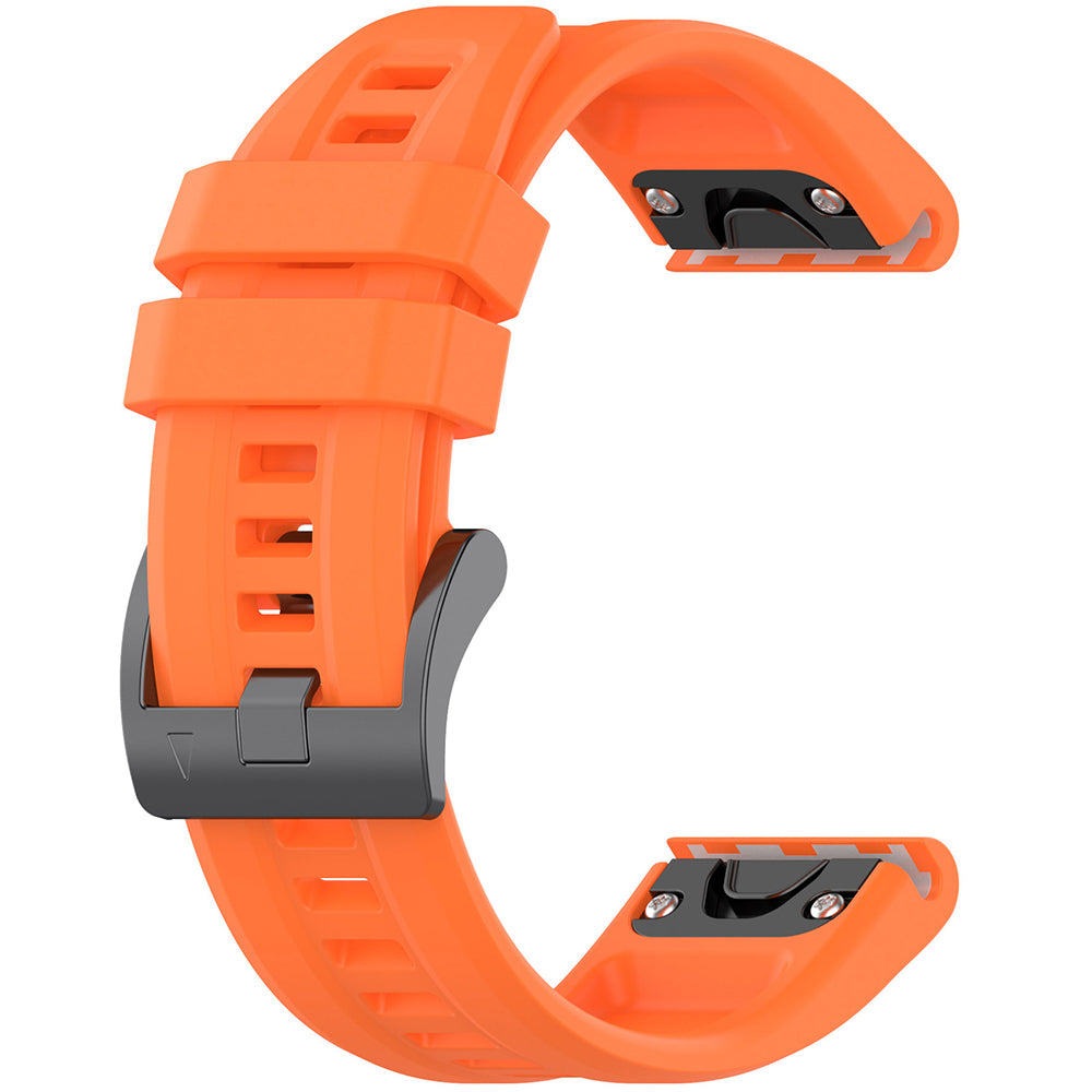 Techsuit W060 Strap for Garmin Watch Fenix Series, 26mm, Orange