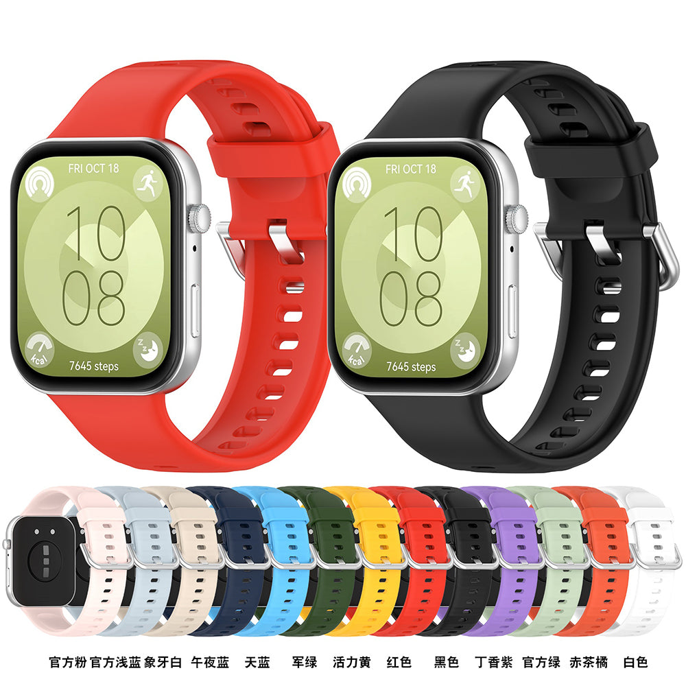 Techsuit W061 Strap for Huawei Watch Fit 4 Pro / Watch Fit 4 / Watch Fit 3, Purple