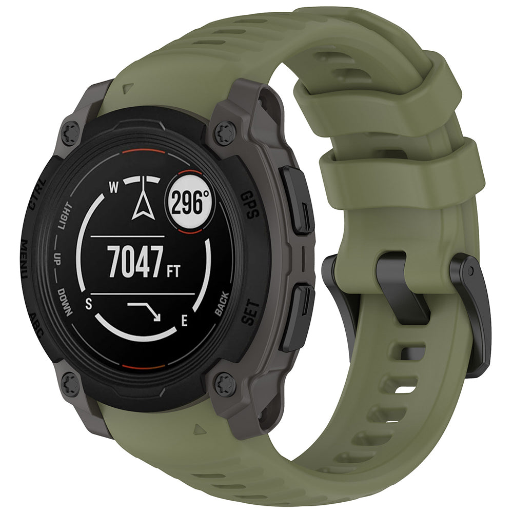 Techsuit W076 Strap for Garmin Instinct E 40mm, Green