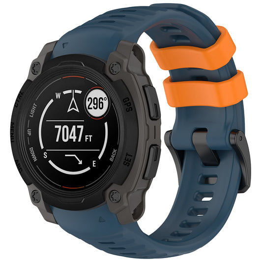Techsuit W076 Strap for Garmin Instinct E 45mm, Blue
